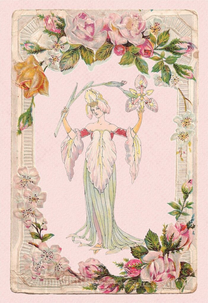 woman, retro, vintage, frame, beautiful flowers, flowers, floral, pastels, tag, greeting card, postcard, invitation, scrapbooking, flower wallpaper, decorative, nature, flower background, old fashioned, ephemera